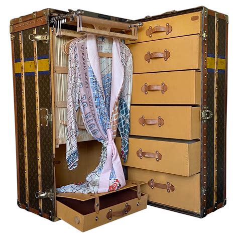 louis vuitton trunk lock|Louis Vuitton wardrobe trunk.